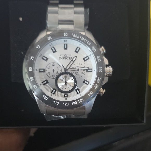 Invicta Speedway men's watch 48mm Silver and BlackWatch